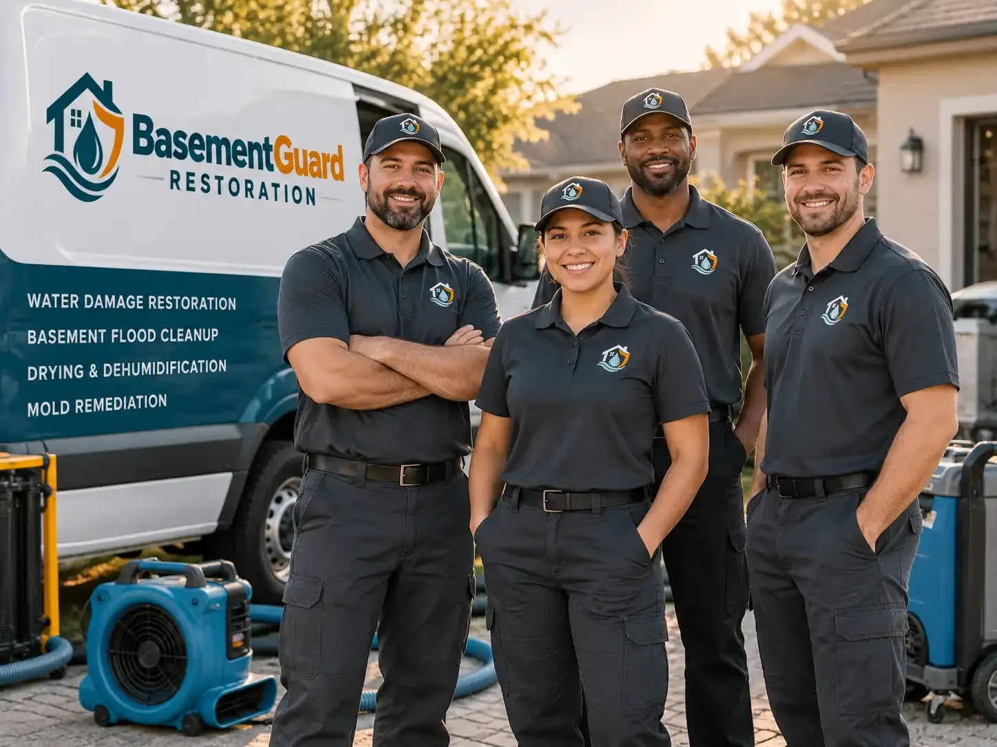 Basement Water Damage Restoration company in Morristown, SD